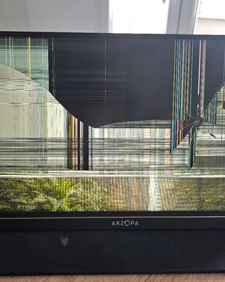 SCHERMO DANNEGGIATO - Monitor Portatile Arzopa S1