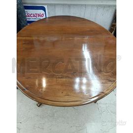 TAVOLO OVALE 160X120 NOCE NAZIONALE