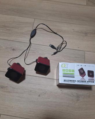 Cassettine acustiche cavo USB