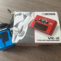 BOSS VE-2 con Alimentatore esterno BOSS