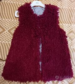 Gilet in pelliccia sintetica I DO tg. 14a/164cm