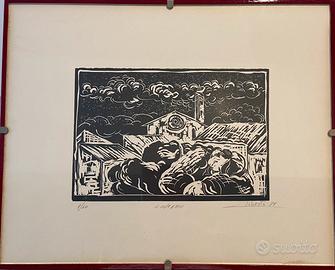 Xilografie serie quattro stagioni
