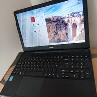 Pc portatile acer E15 i3 8gb 500gb