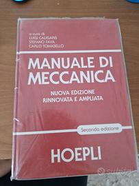 MANUALE DI MECCANICA