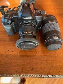 Macchina Fotografica Canon Eos3 + Obiettivo 75-300