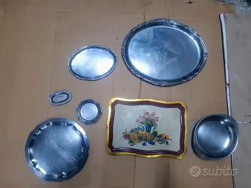 Atrezzatura da cucina e oggetti in rame vintage