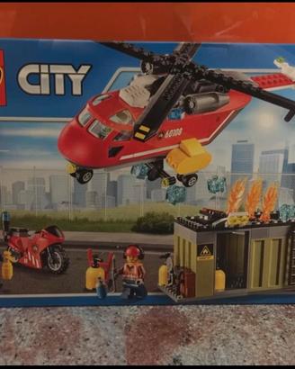 Lego 60108 lego city pompieri unità antincendio