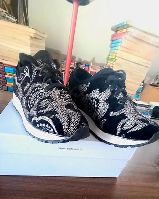 Scarpe sneakers donna Café Noir JDD912-201 oro,