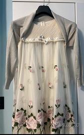 Vestito bimba smanicato