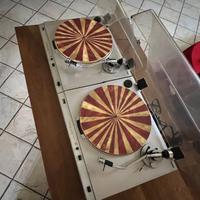 COPPIA Giradischi SANSUI FR-D3 AUTOMATIC RETUR