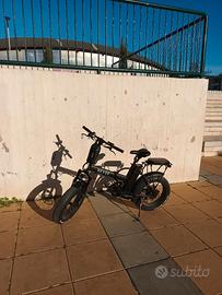 Bicicletta elettrica Revoe MODIFICATA