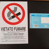 Set di cartelli per locali commerciali