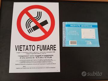 Set di cartelli per locali commerciali