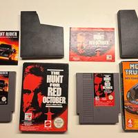 Giochi nintendo NES (knight rider, monster rally..