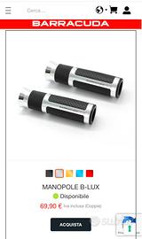 Manopole e terminali manubrio Barracuda NUOVI