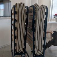 Coppia Letti Pieghevoli IKEA Sandvika + Materassi