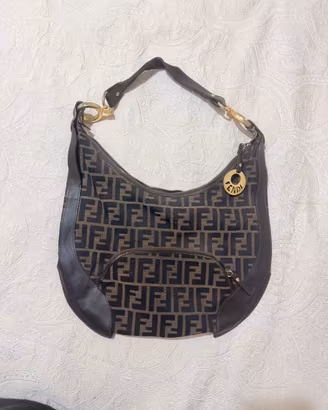 Borsa Fendi vintage anji 2000 in tela