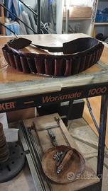 cintura per cartucce in pelle