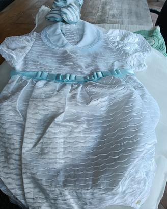 set per battesimo/cerimonia 7 mesi 