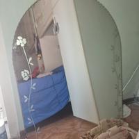 specchio artigianale da bagno