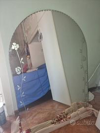 specchio artigianale da bagno