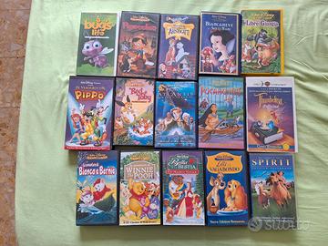 VIDEOCASSETTE VHS CARTONI ANIMATI