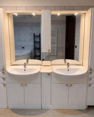 Mobile bagno completo sospeso