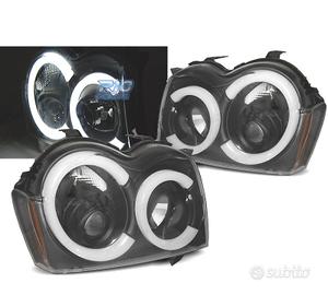 FARI PER JEEP GRAND CHEROKEE 05-08 EDIZIONE NERA