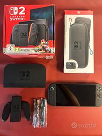 Nintendo Switch 2 completa + custodia ufficiale