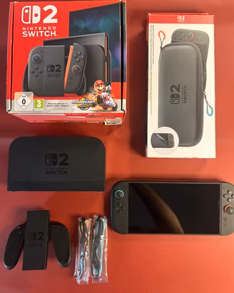 Nintendo Switch 2 completa + custodia ufficiale