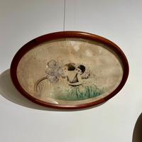 Ventaglio- Litografia art deco Dupré