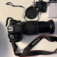 Canon EOS 100d + obiettivo 18-200 mm