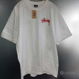 Stussy, Maglietta girocollo con logo Wizard