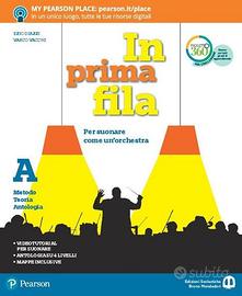 In prima fila A -  libro per le scuole medie