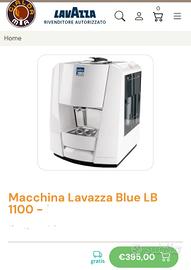 MACCHINA DEL CAFFÈ LAVAZZA BLU LB1100 NUOVA
