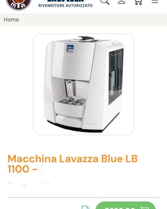 MACCHINA DEL CAFFÈ LAVAZZA BLU LB1100 NUOVA