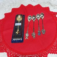 4 cucchiaini olandesi +1 cucchiaino Malta souvenir
