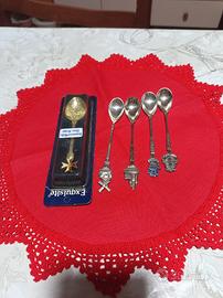 4 cucchiaini olandesi +1 cucchiaino Malta souvenir