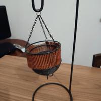 porta candela etnico 