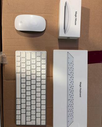 Magic Mouse e Magic keyboard Apple