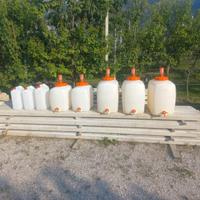 Botti e taniche per vino