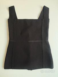 Splendido top nero Zara donna tg.XS come nuovo