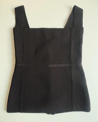 Splendido top nero Zara donna tg.XS come nuovo