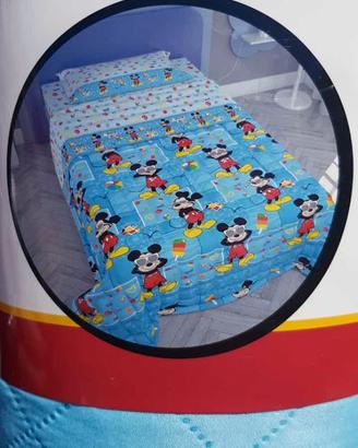 Trapuntino disney lettino singolo