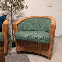 Poltrona da esterno in rattan 