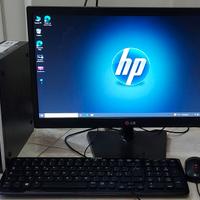 Mini pc hp intel i5 quad-core 8GB perfetto.