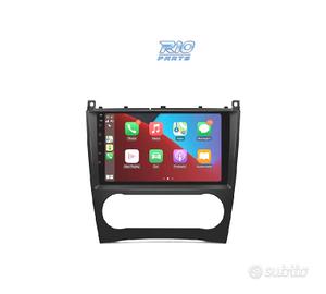 RADIO GPS ANDROID 13 PER MERCEDES CLASSE C W203 CL