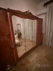 Camera da letto vintage