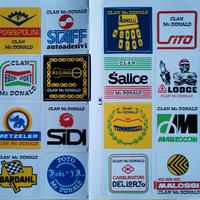 Stickers vintage rivista Motocross