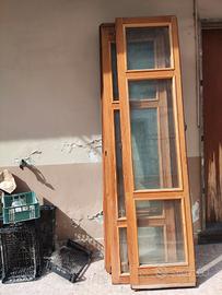 Coppia di Porte interne in legno a due ante 